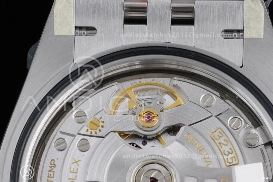 SH3235 1:1 on Edition Clean 41 126334 DateJust 904L Blue Bracelet Dial Jubilee Best Textured Steel 0324